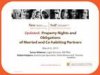 Property Rights and Obligations of Married and Co-habiting Partners Property Rights and Obligations of Married and Co-habiting Partners